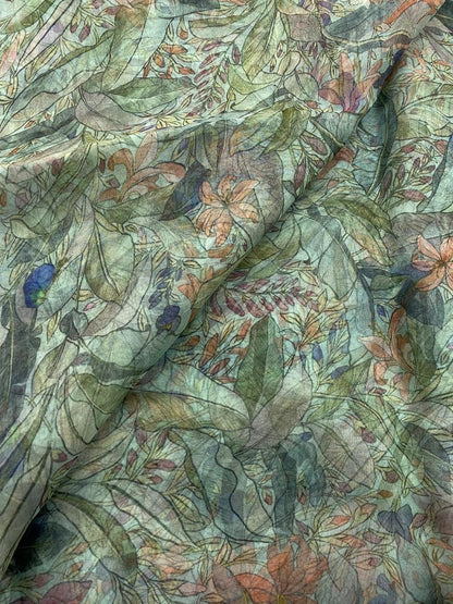 Silk Organza Print