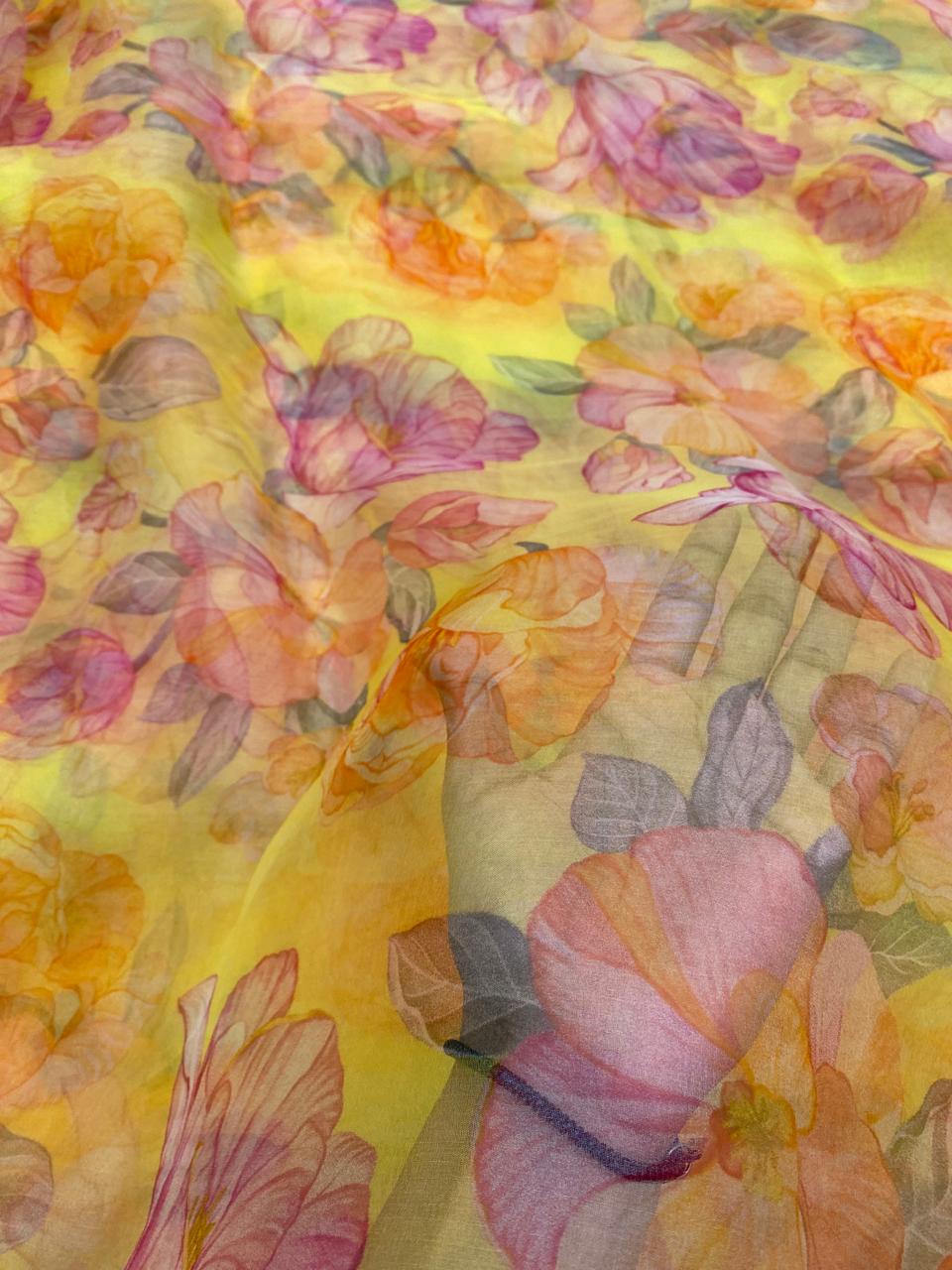 Silk Organza Print