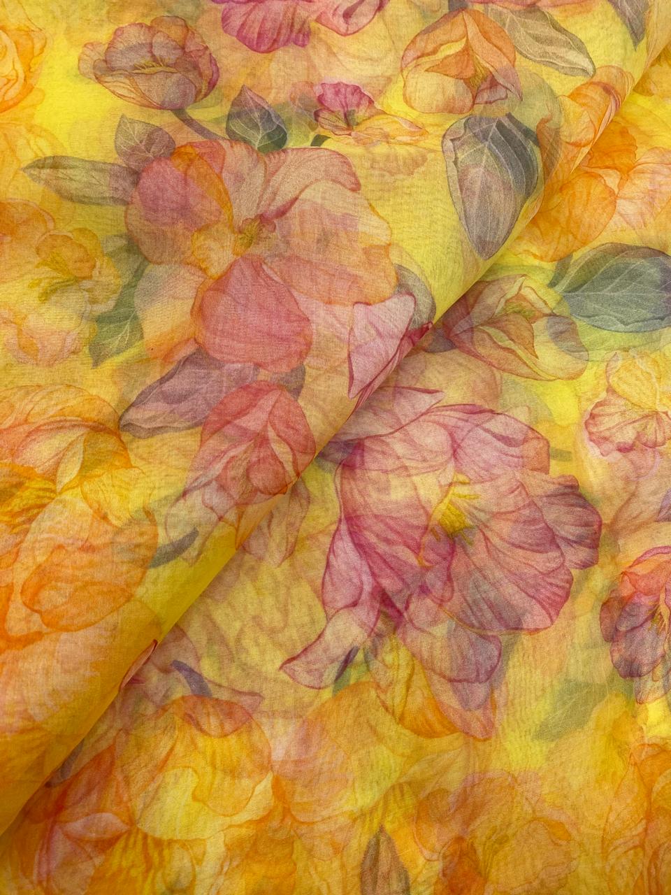 Silk Organza Print