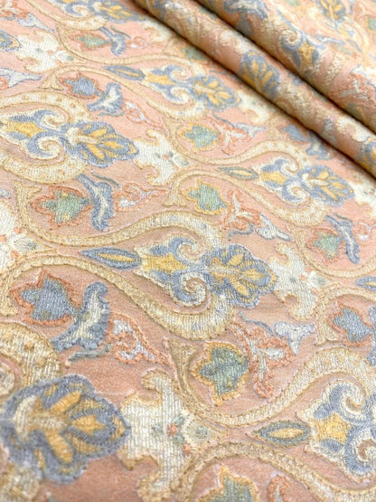 Dola Silk Embroidery With Position Print