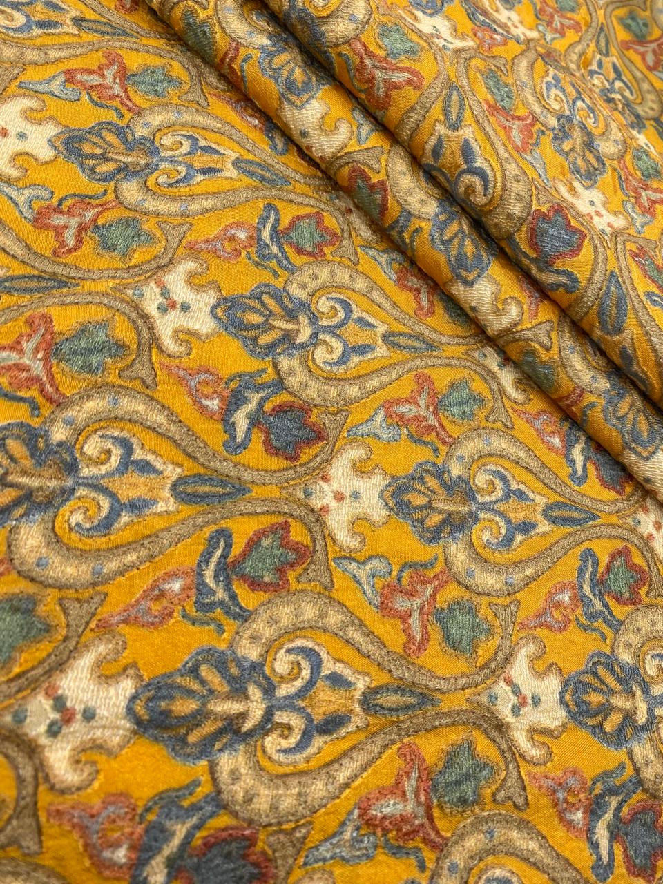Dola Silk Embroidery With Position Print