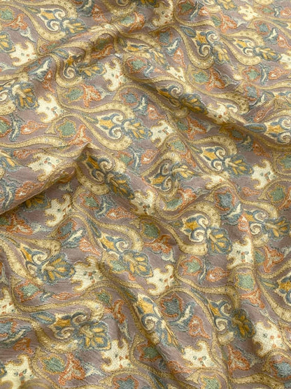 Dola Silk Embroidery With Position Print