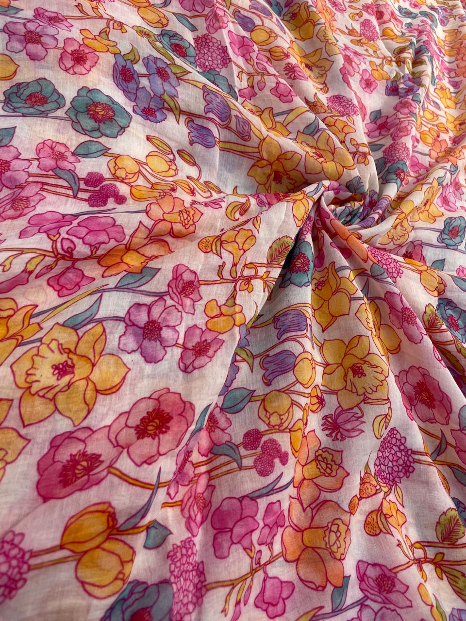 Chanderi Print (44'inch)
