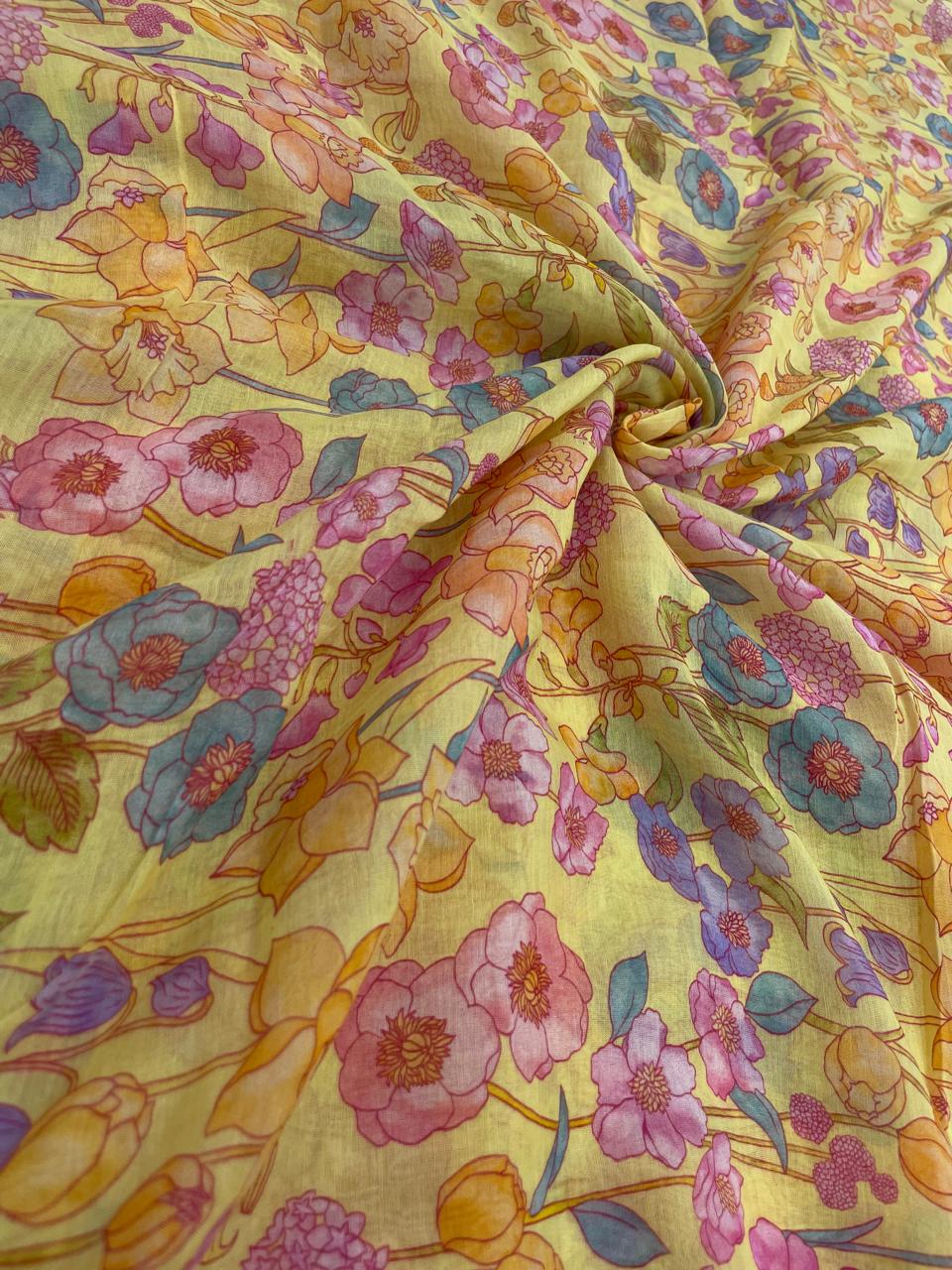 Chanderi Print (44'inch)