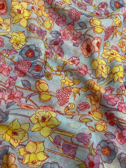 Chanderi Print (44'inch)
