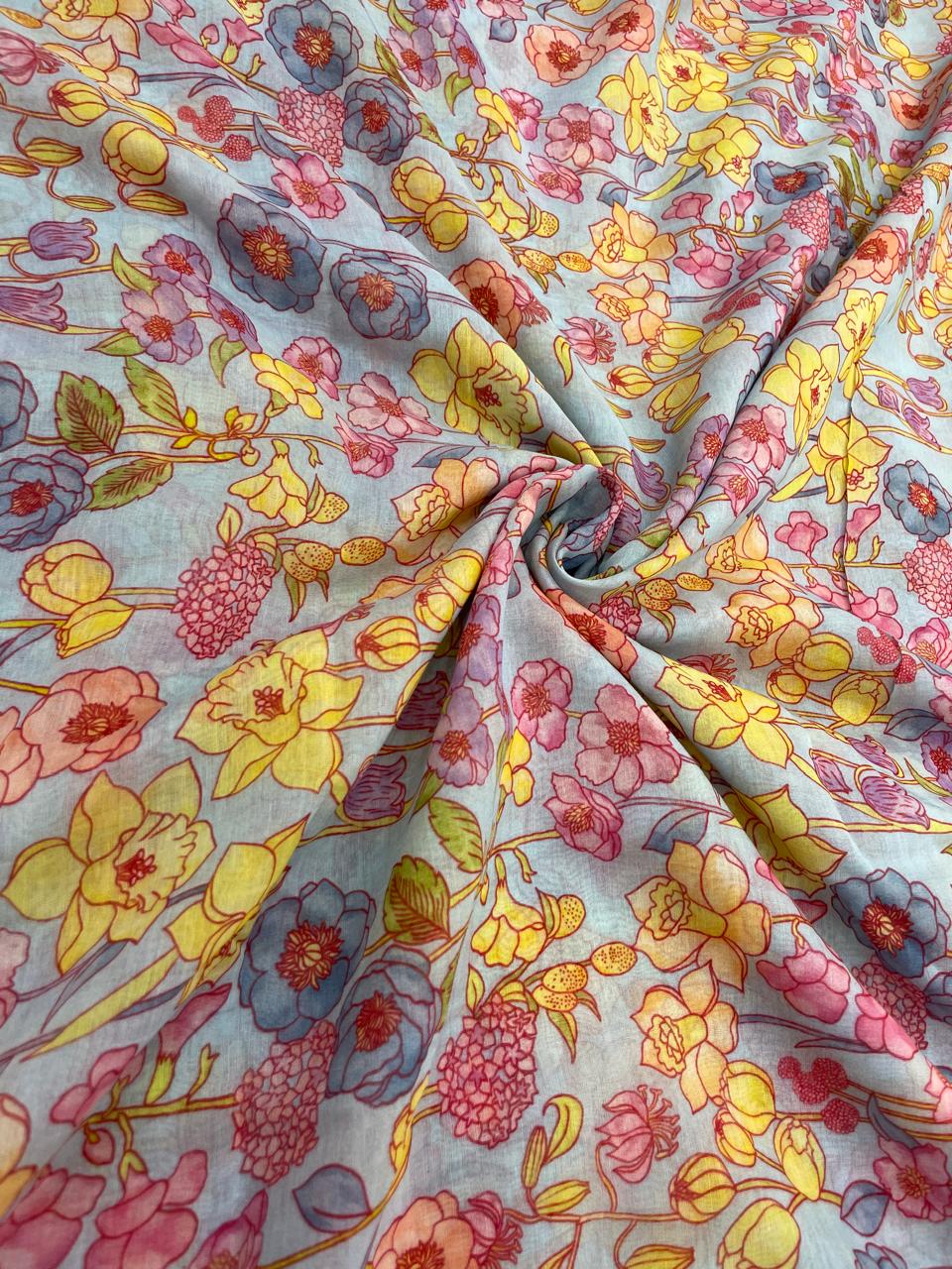 Chanderi Print (44'inch)
