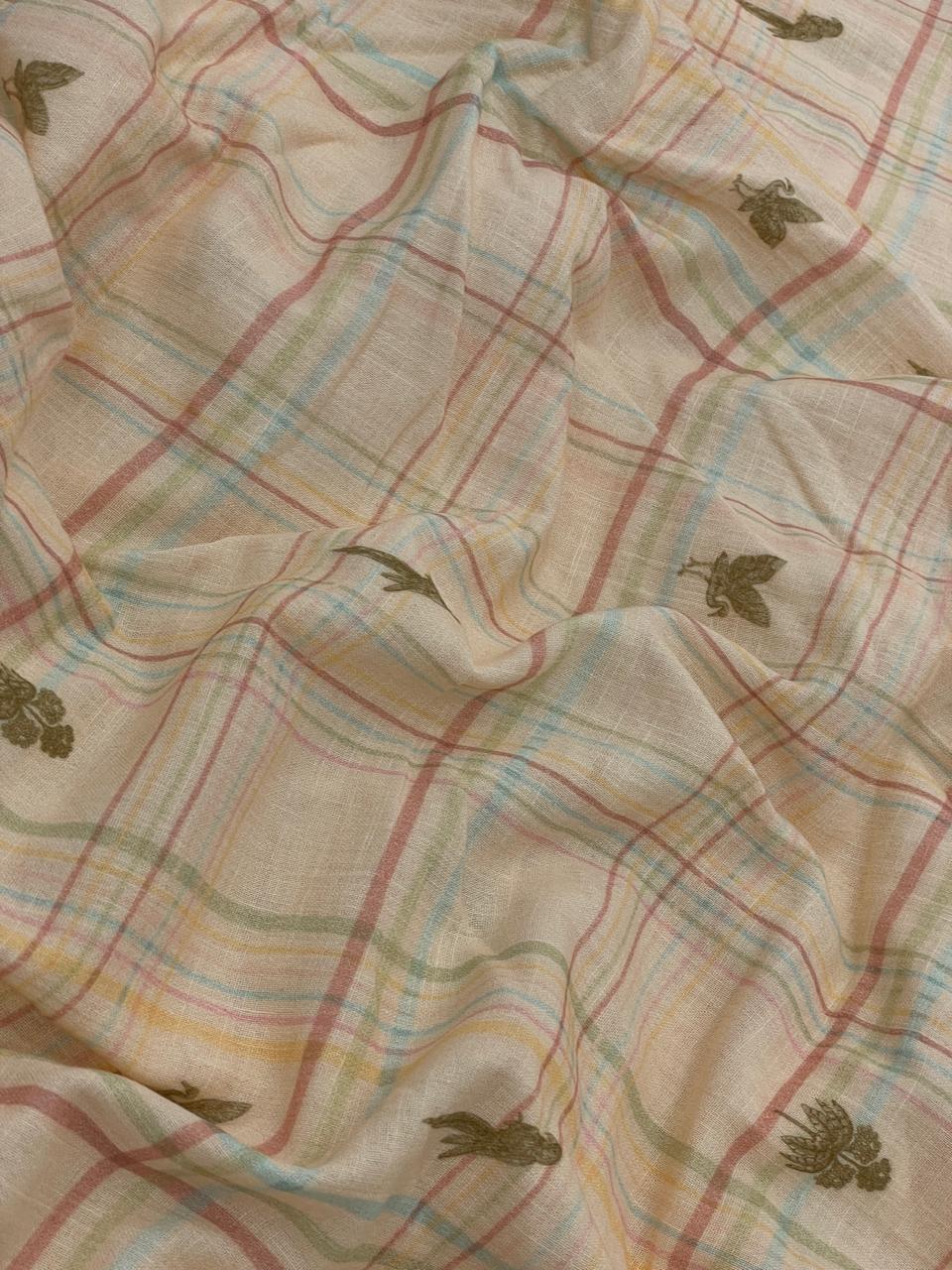 Cotton Linen Print (44'inch)