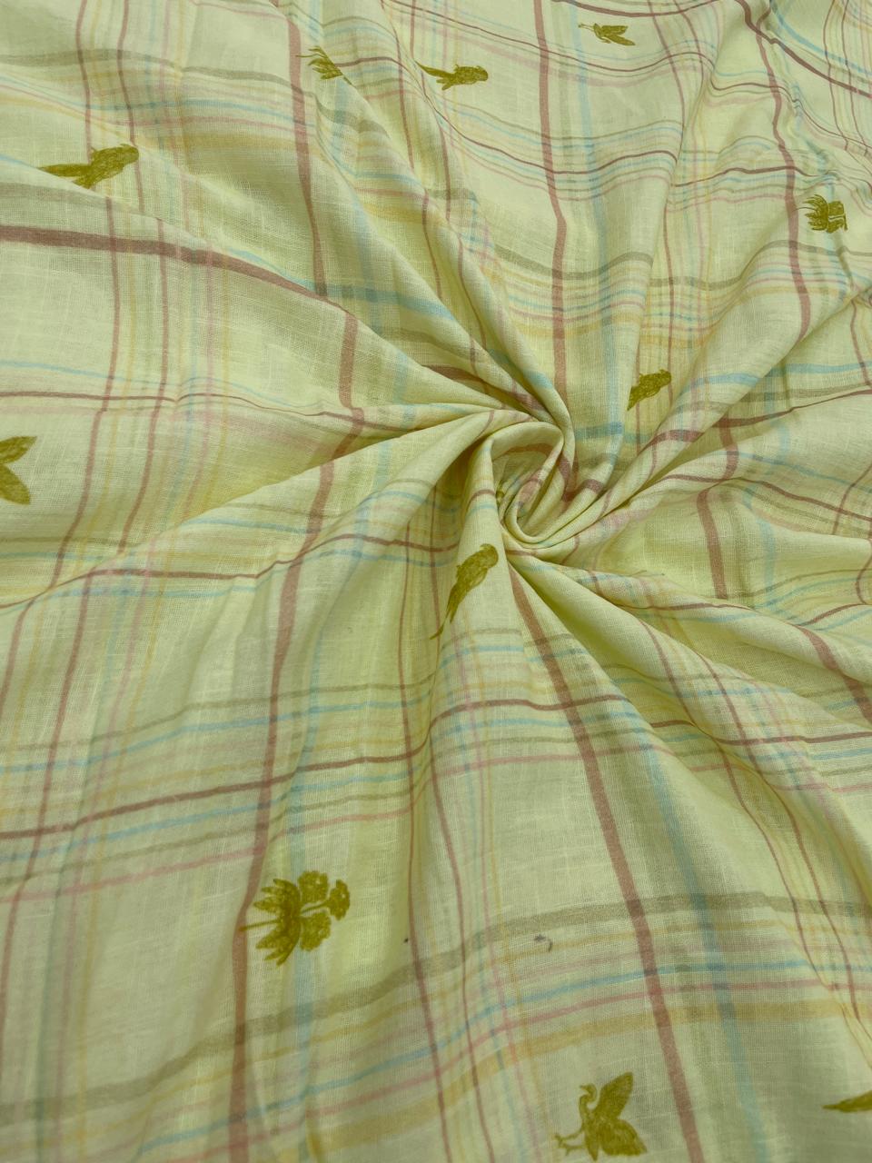 Cotton Linen Print (44'inch)