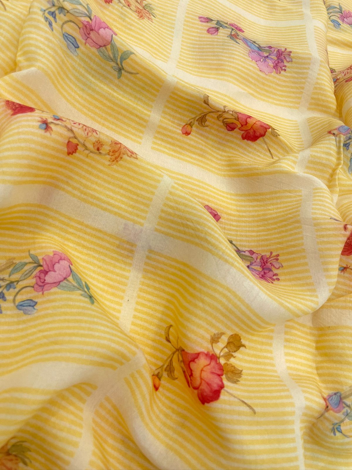 Pure Chanderi Print (44"inch)