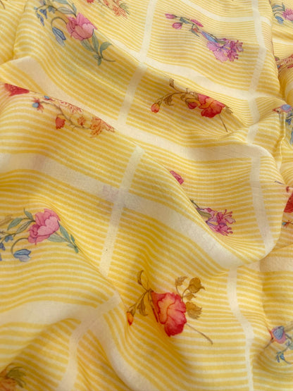 Pure Chanderi Print (44"inch)