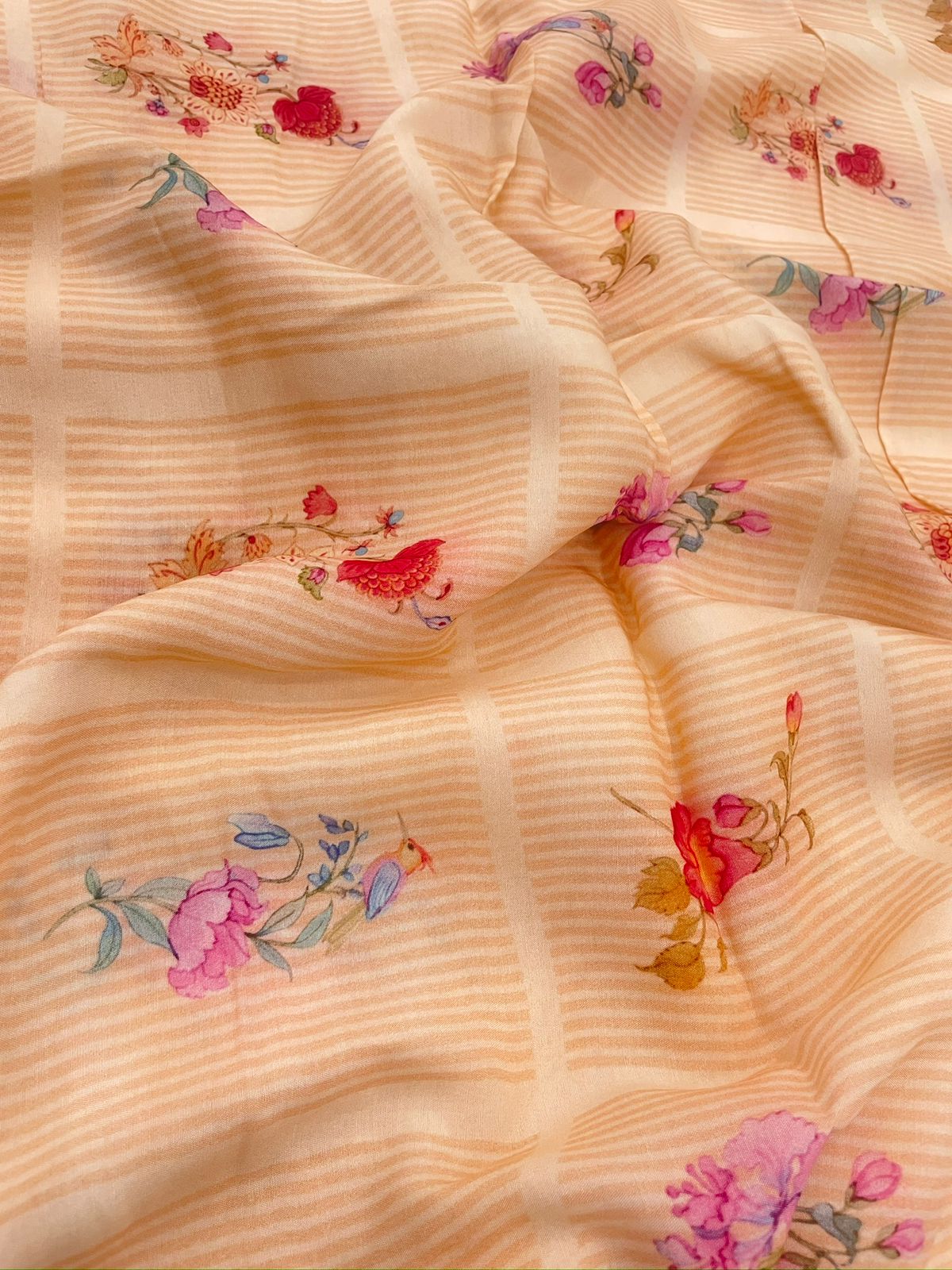 Pure Chanderi Print (44"inch)