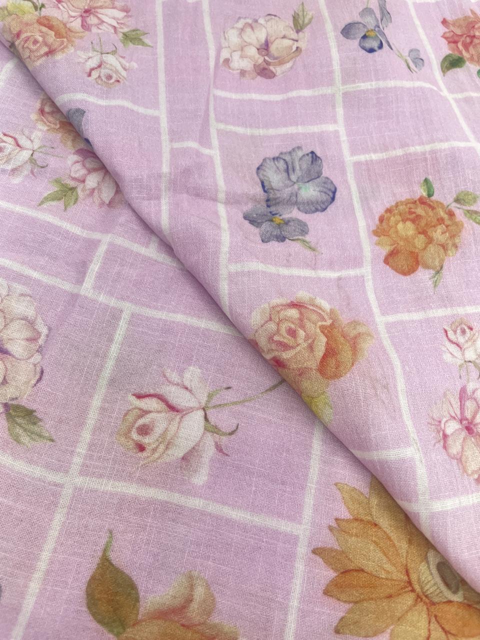 Cotton Linen Print (44'inch)