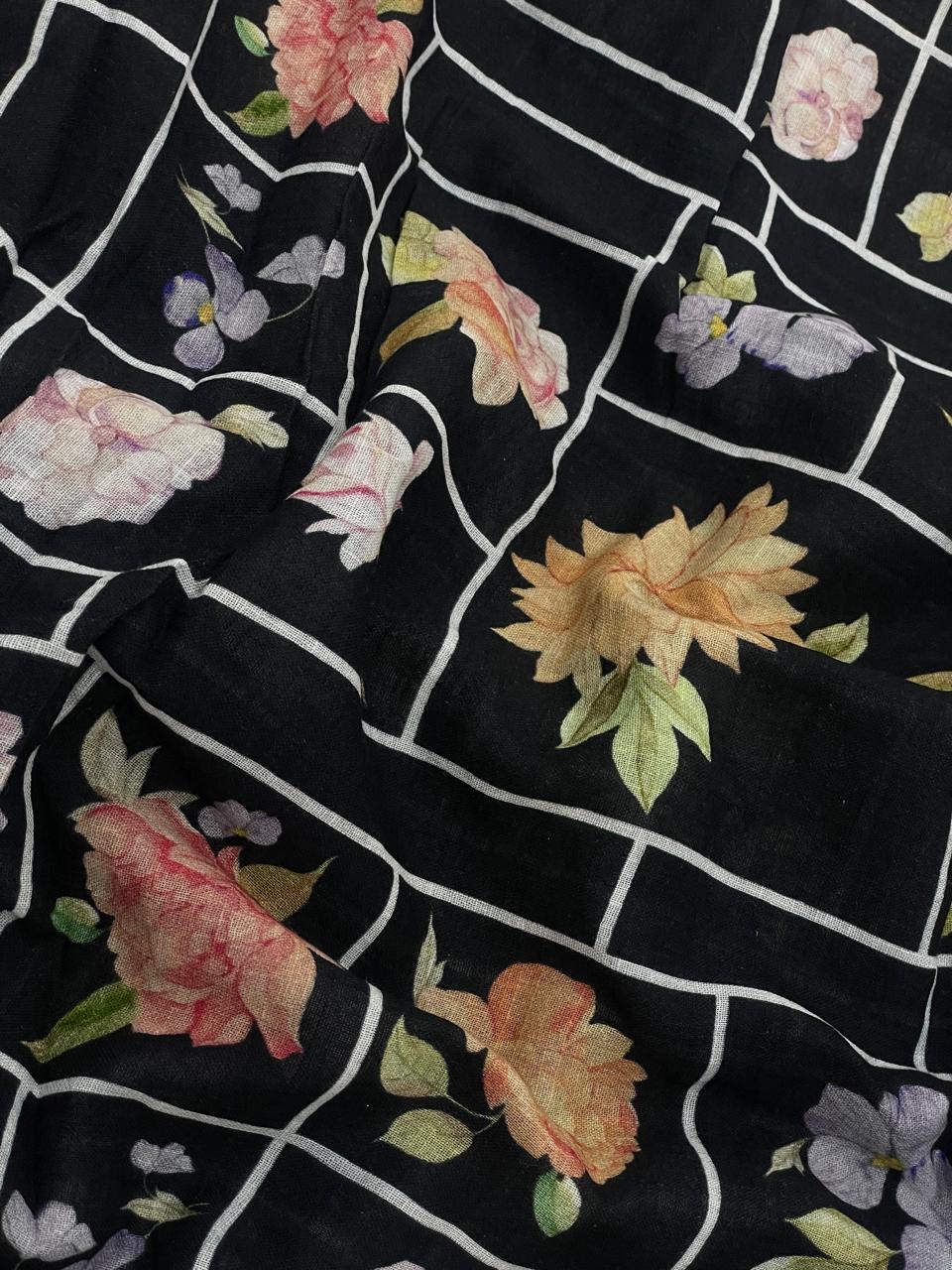 Cotton Linen Print (44'inch)