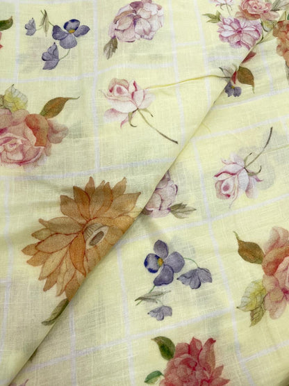 Cotton Linen Print (44'inch)