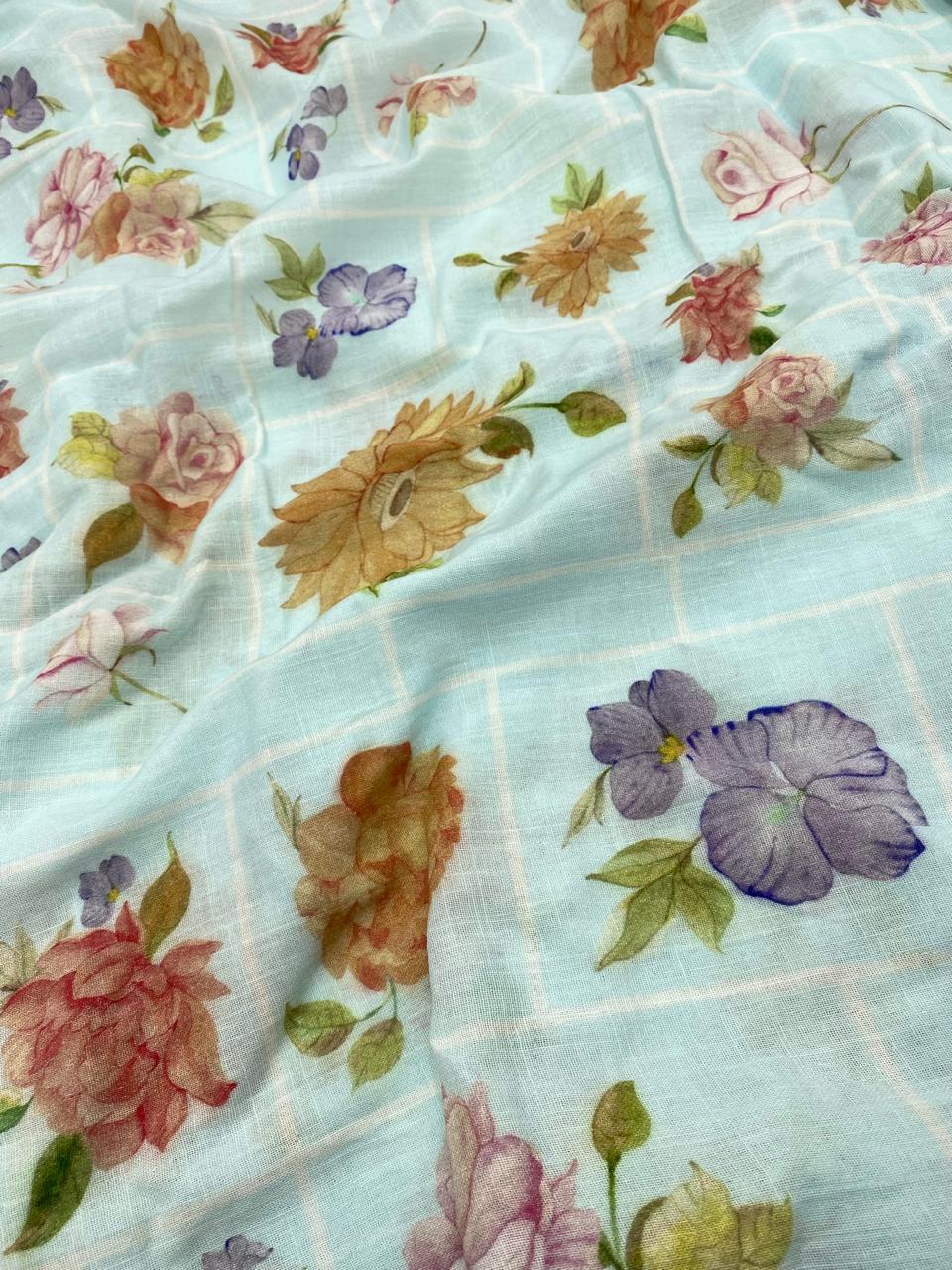 Cotton Linen Print (44'inch)