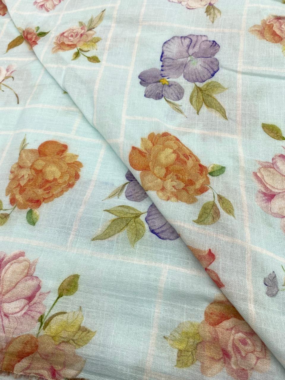 Cotton Linen Print (44'inch)