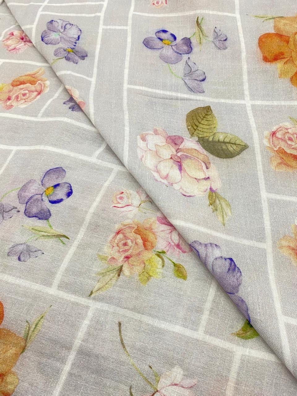 Cotton Linen Print (44'inch)