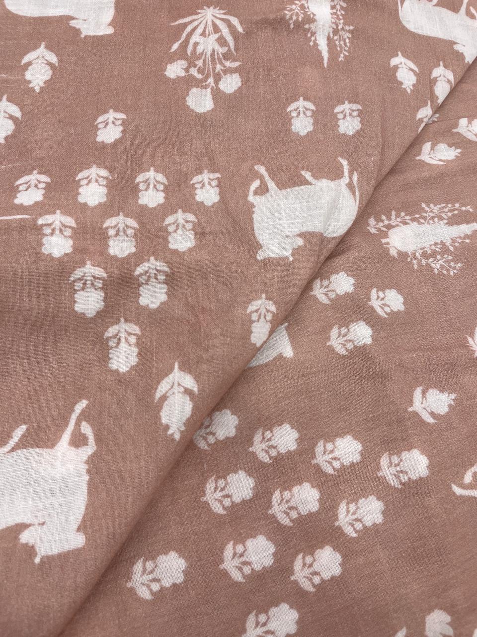 Cotton Linen Print (44'inch)