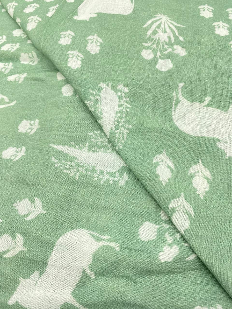 Cotton Linen Print (44'inch)