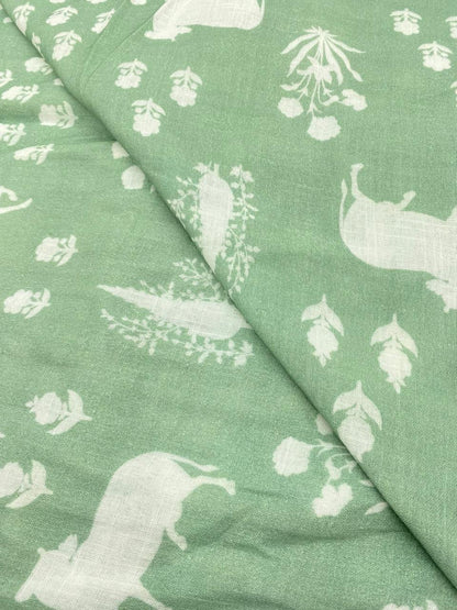 Cotton Linen Print (44'inch)