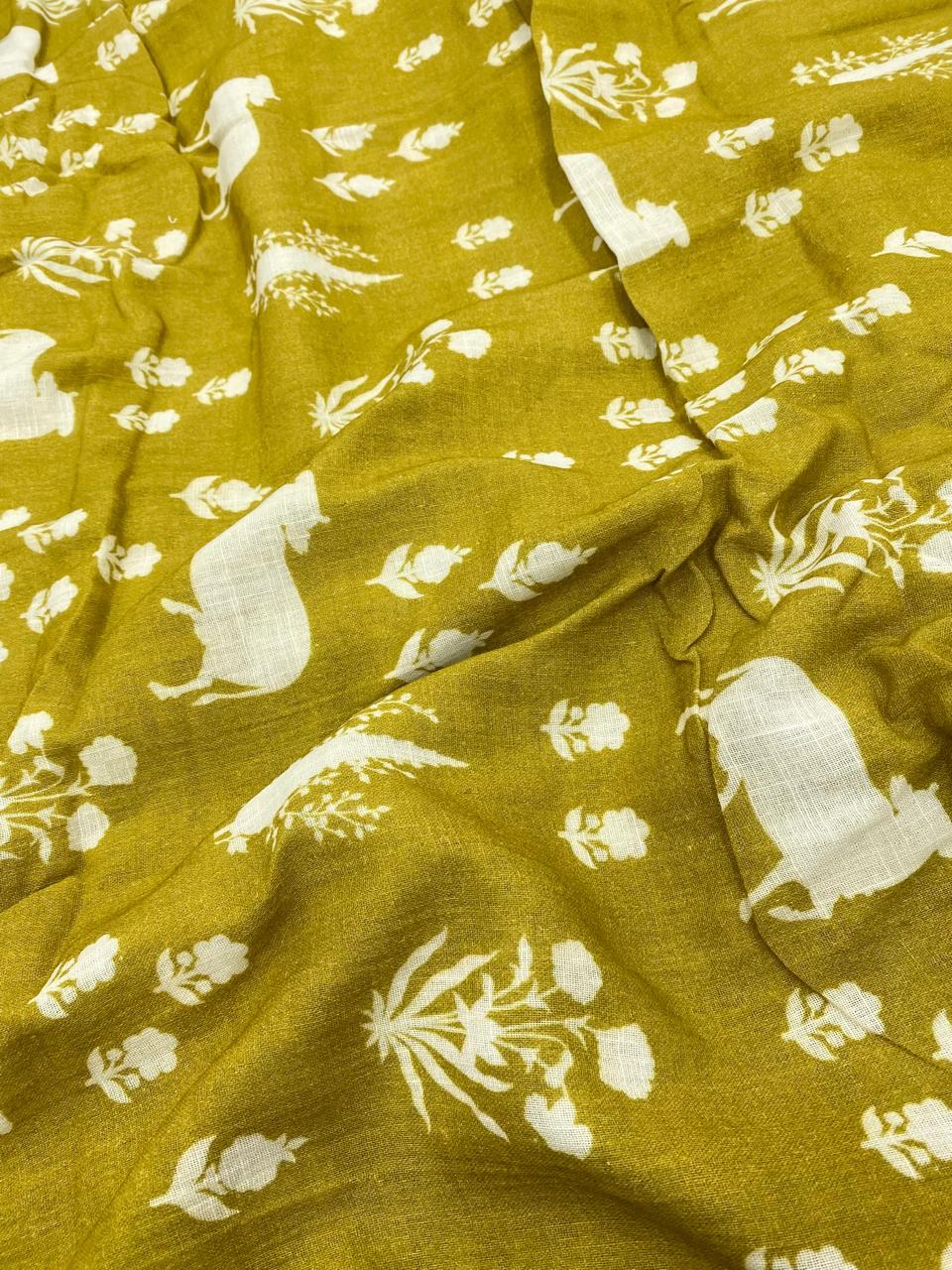 Cotton Linen Print (44'inch)
