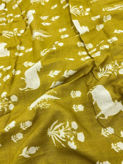 Cotton Linen Print (44'inch)
