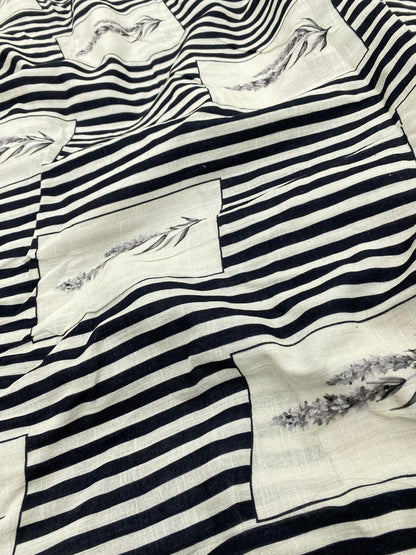 Cotton Linen Print (44'inch)