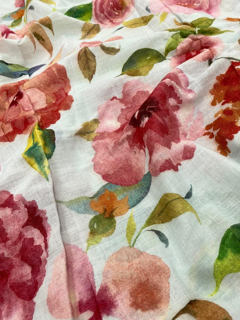 Cotton Linen Print (44'inch)
