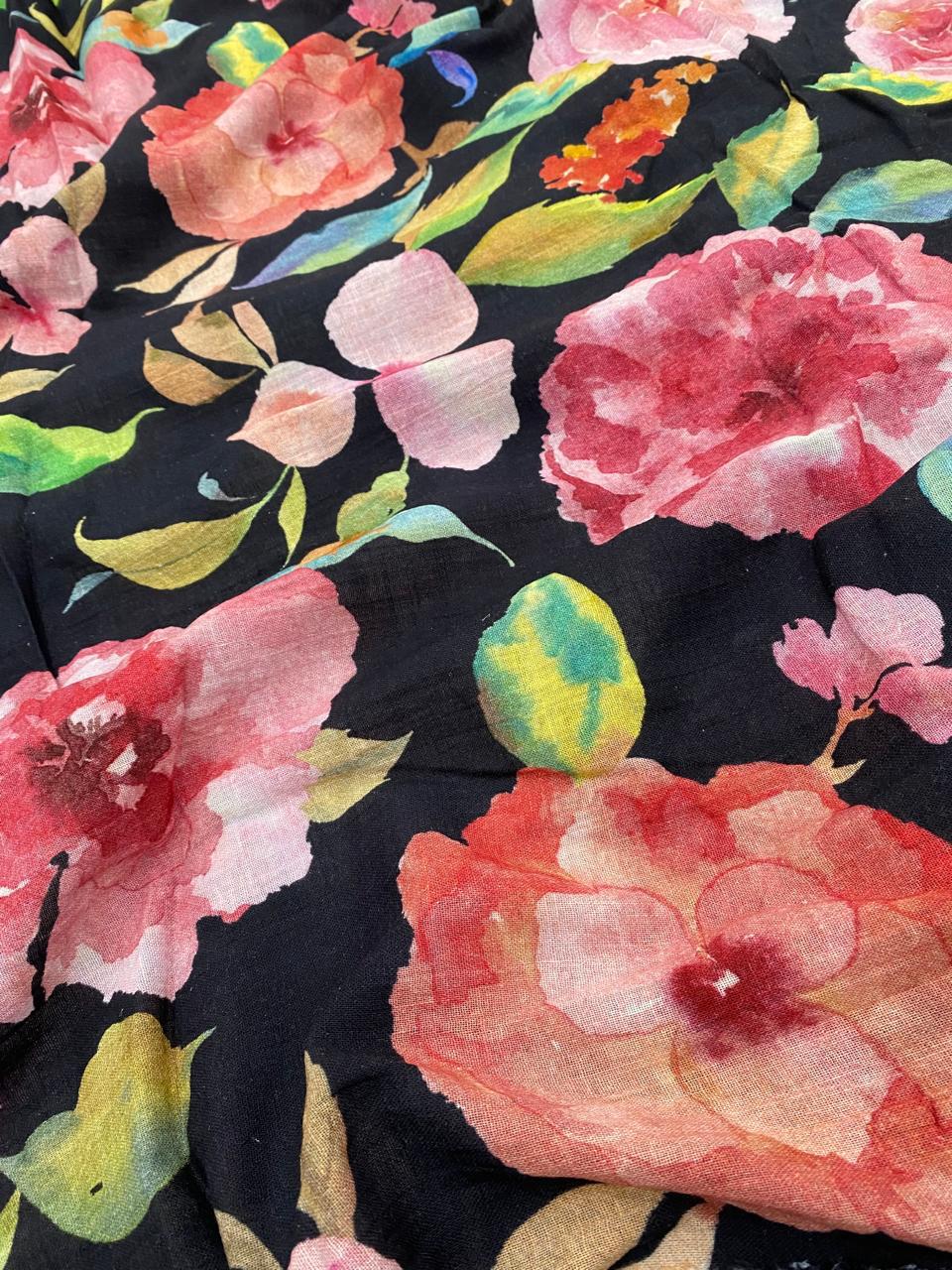 Cotton Linen Print (44'inch)