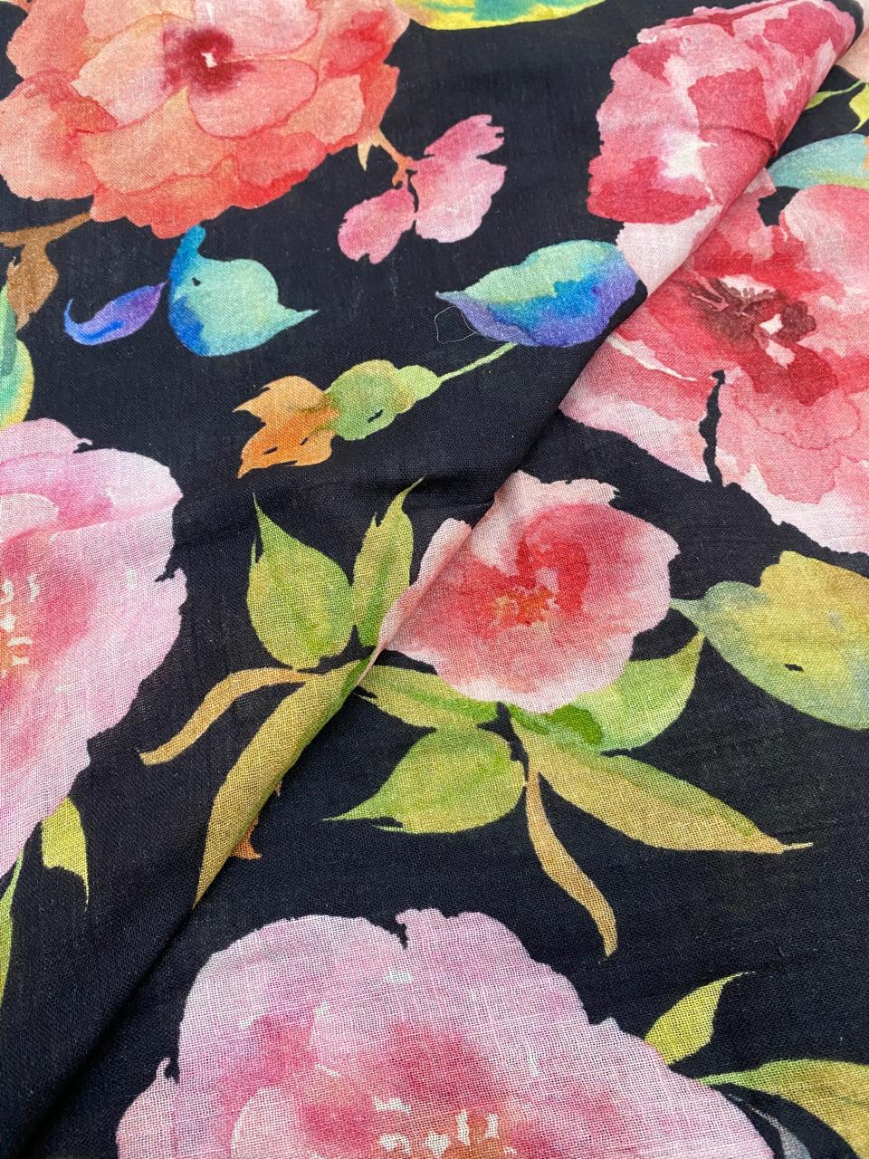 Cotton Linen Print (44'inch)