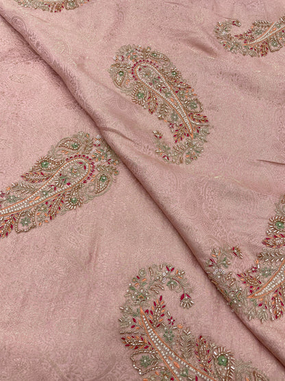 Banarasi Brocade With Beads Embroidery