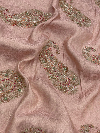 Banarasi Brocade With Beads Embroidery