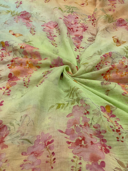 Pure Chanderi Print (54"inch)