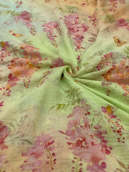 Pure Chanderi Print (54"inch)