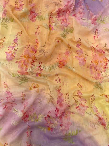 Pure Chanderi Print (54"inch)