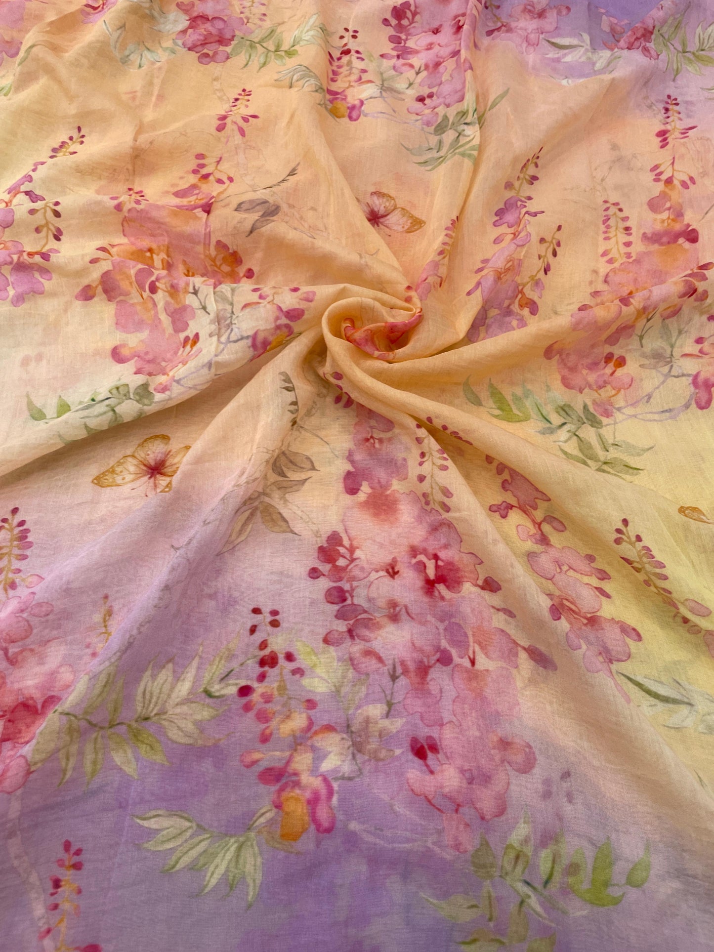 Pure Chanderi Print (54"inch)