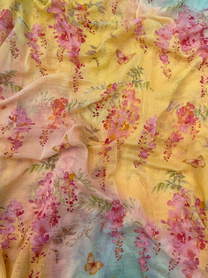 Pure Chanderi Print (54"inch)