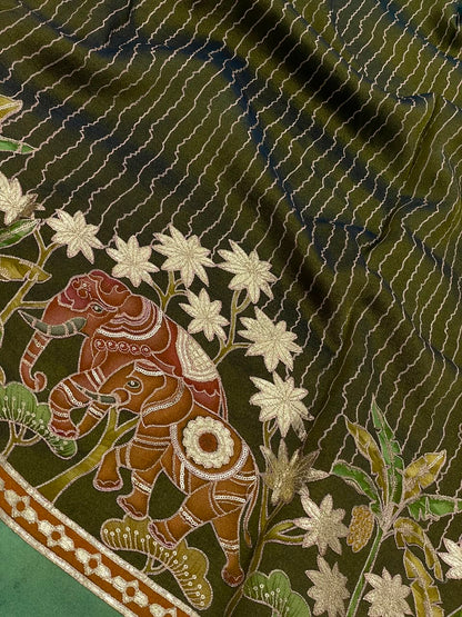 Tissue Print With Embroidery (54"inch)