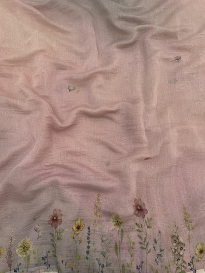 Chanderi Shaded Print (54"inch)