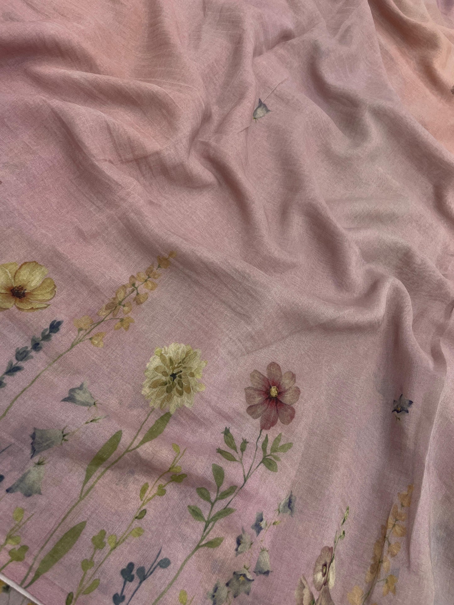 Chanderi Shaded Print (54"inch)