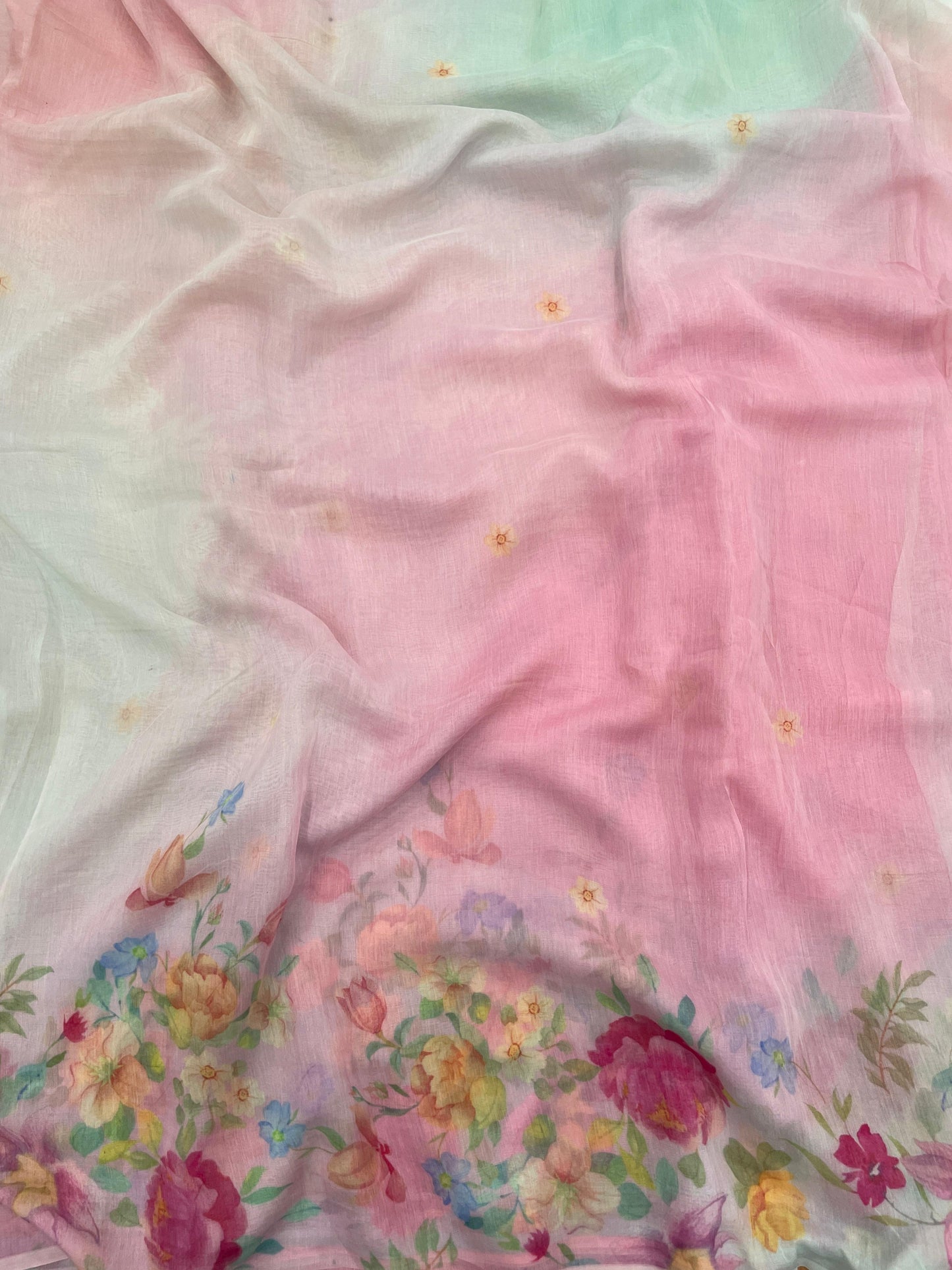 Chanderi Shaded Print (54"inch)