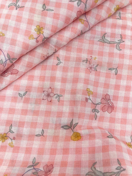 Cotton Linen Print (44'inch)