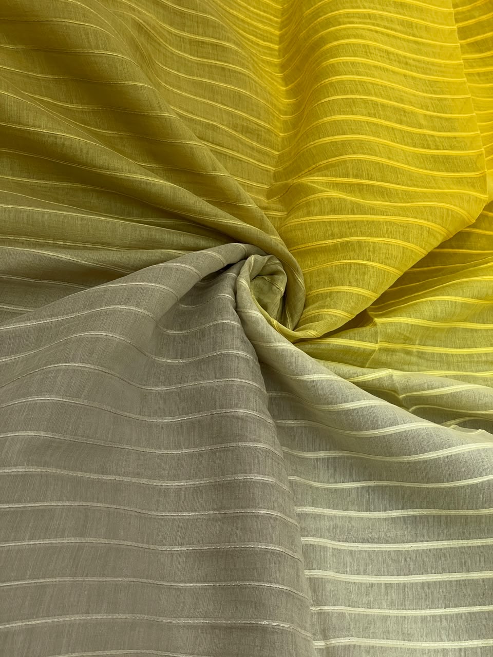 Chanderi Shaded Pintex Embroidery(44"inch)