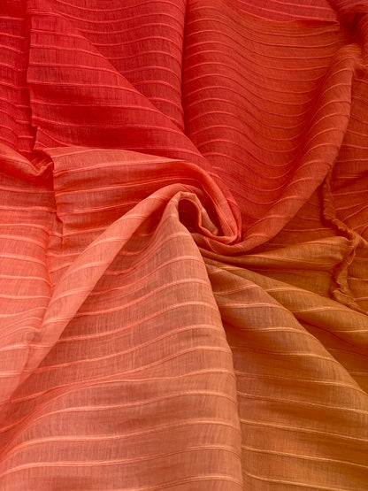 Chanderi Shaded Pintex Embroidery(44"inch)