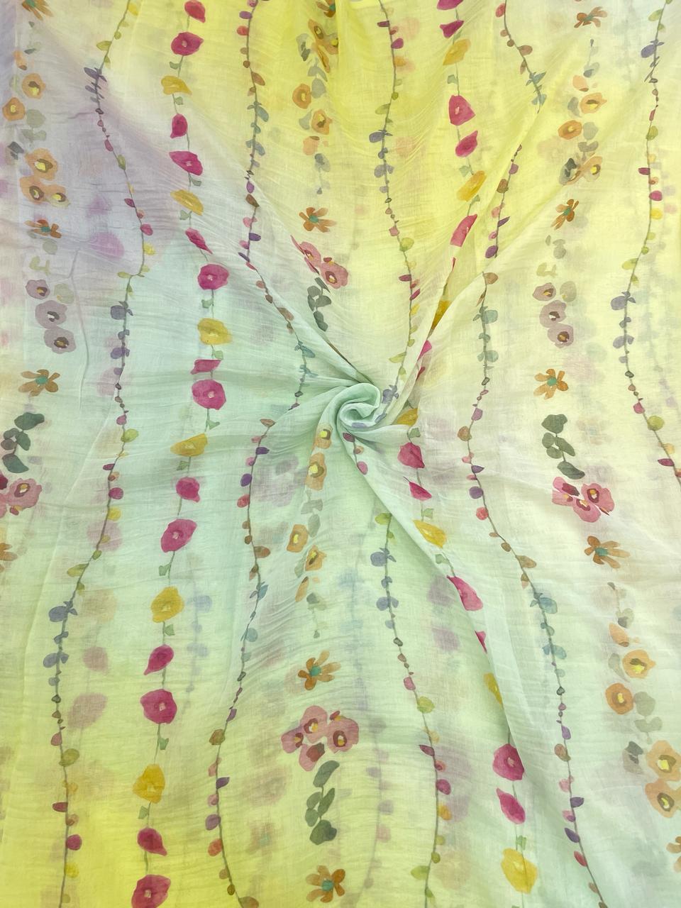 Chanderi Shaded Print
