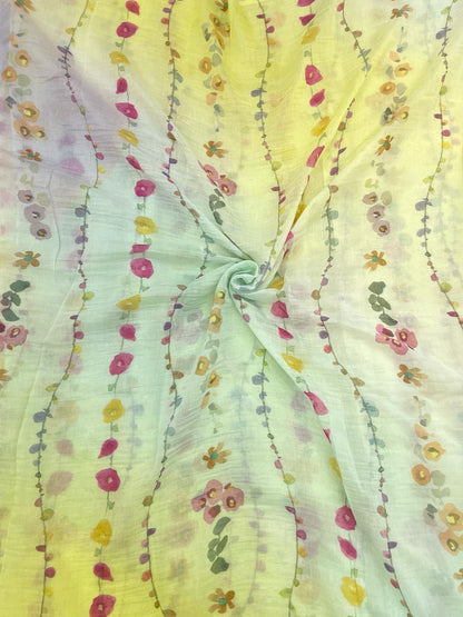 Chanderi Shaded Print