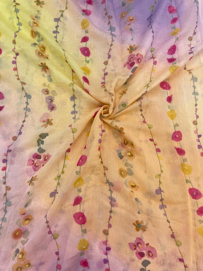 Chanderi Shaded Print
