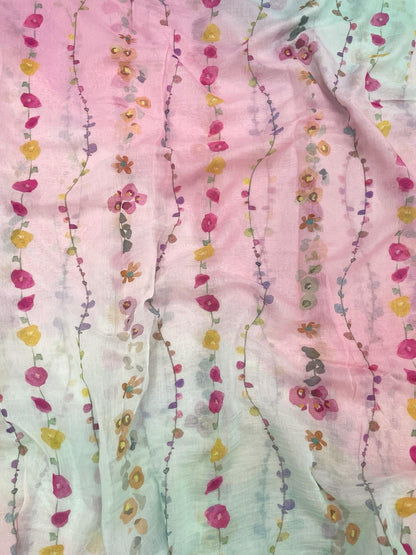 Chanderi Shaded Print