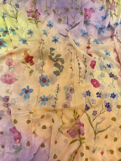 Chanderi Shaded Print