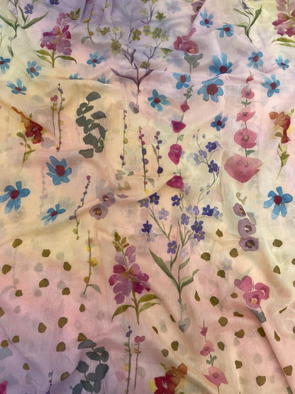 Chanderi Shaded Print